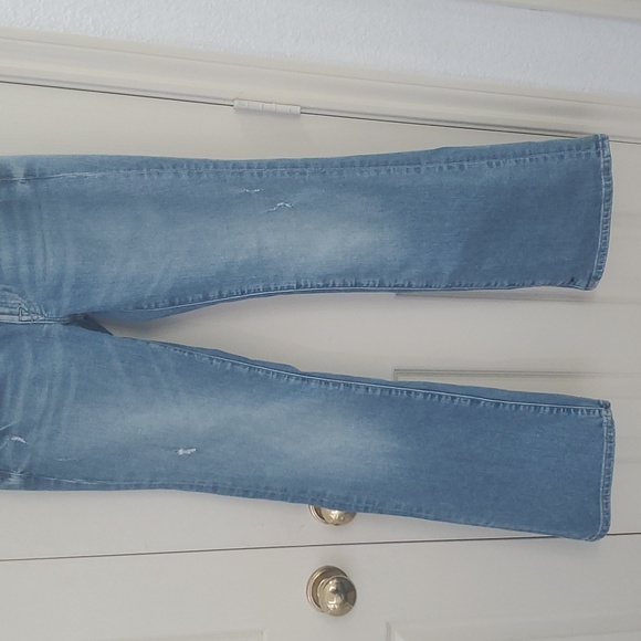 7 for all Mankind 28x32 bootcut, light distressing, worn twice, authentic! - Picture 2 of 6